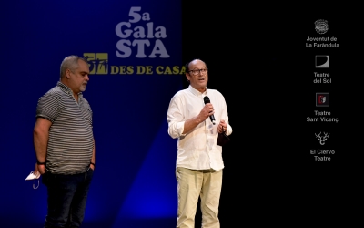 Salva Peig i Jordi Cascales a la gal·la | Josep Ubia